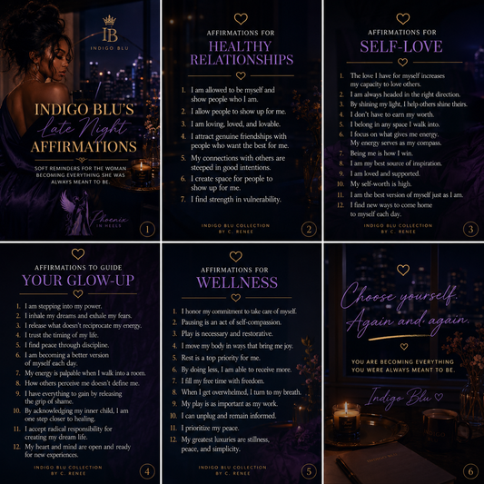 ✨Indigo Blu's Late Night Affirmations